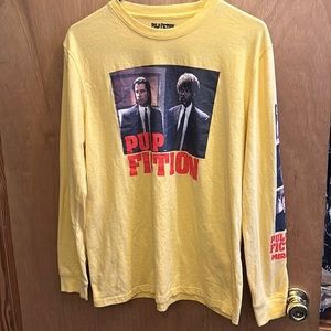 Pulp Fiction Long Sleeve Graphic Shirt